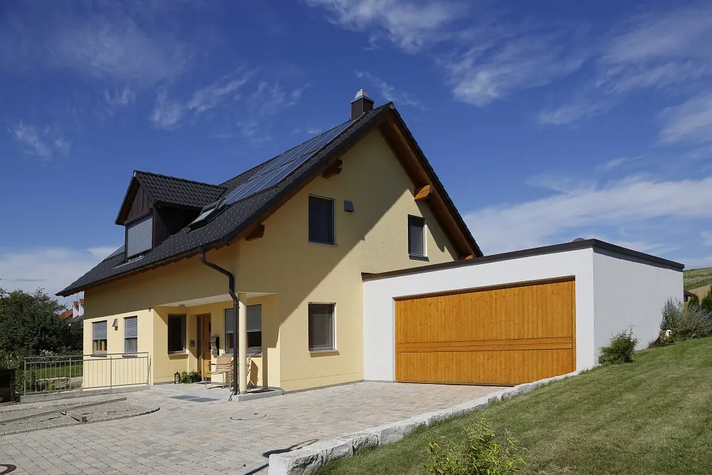 Einfamilienhaus in Niedrigenergiebauweise in Oberdischingen