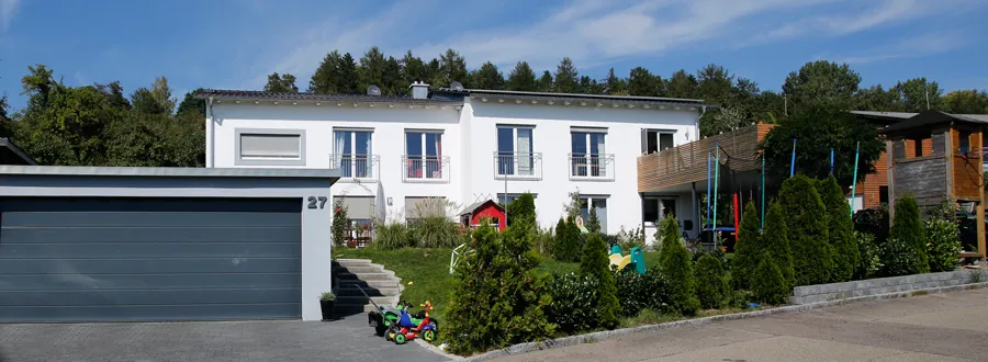 Neubau eines Doppelhauses in Munderkingen